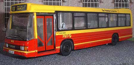 First PMT Optare Delta.